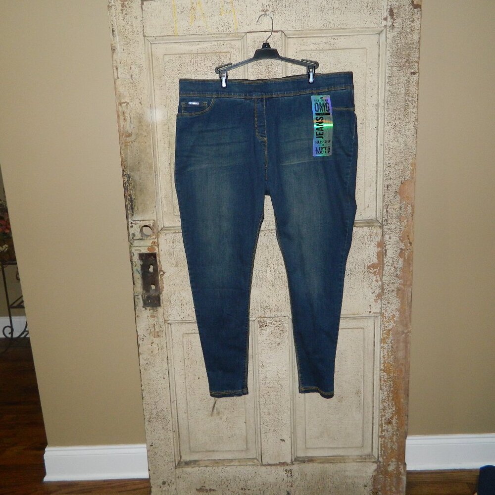 Coco + Carmen OMG Skinny Jeans Dark Denim XXL (M-36)